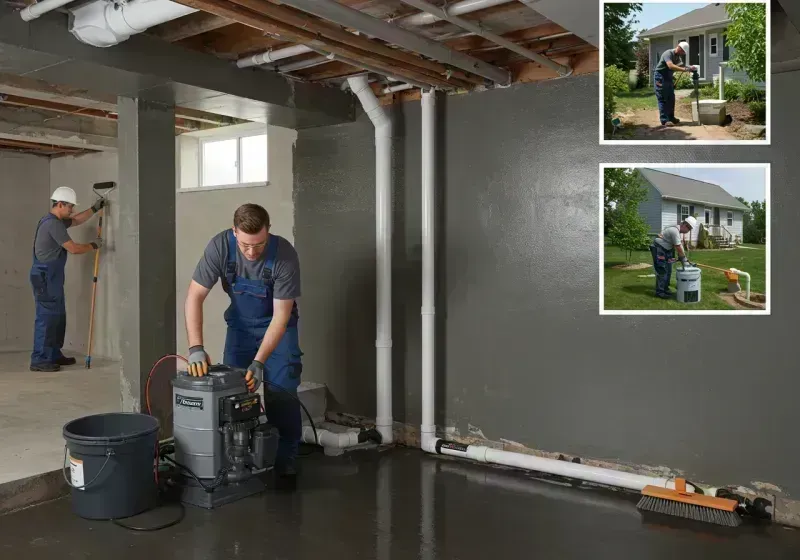 Basement Waterproofing and Flood Prevention process in Leadville North, CO